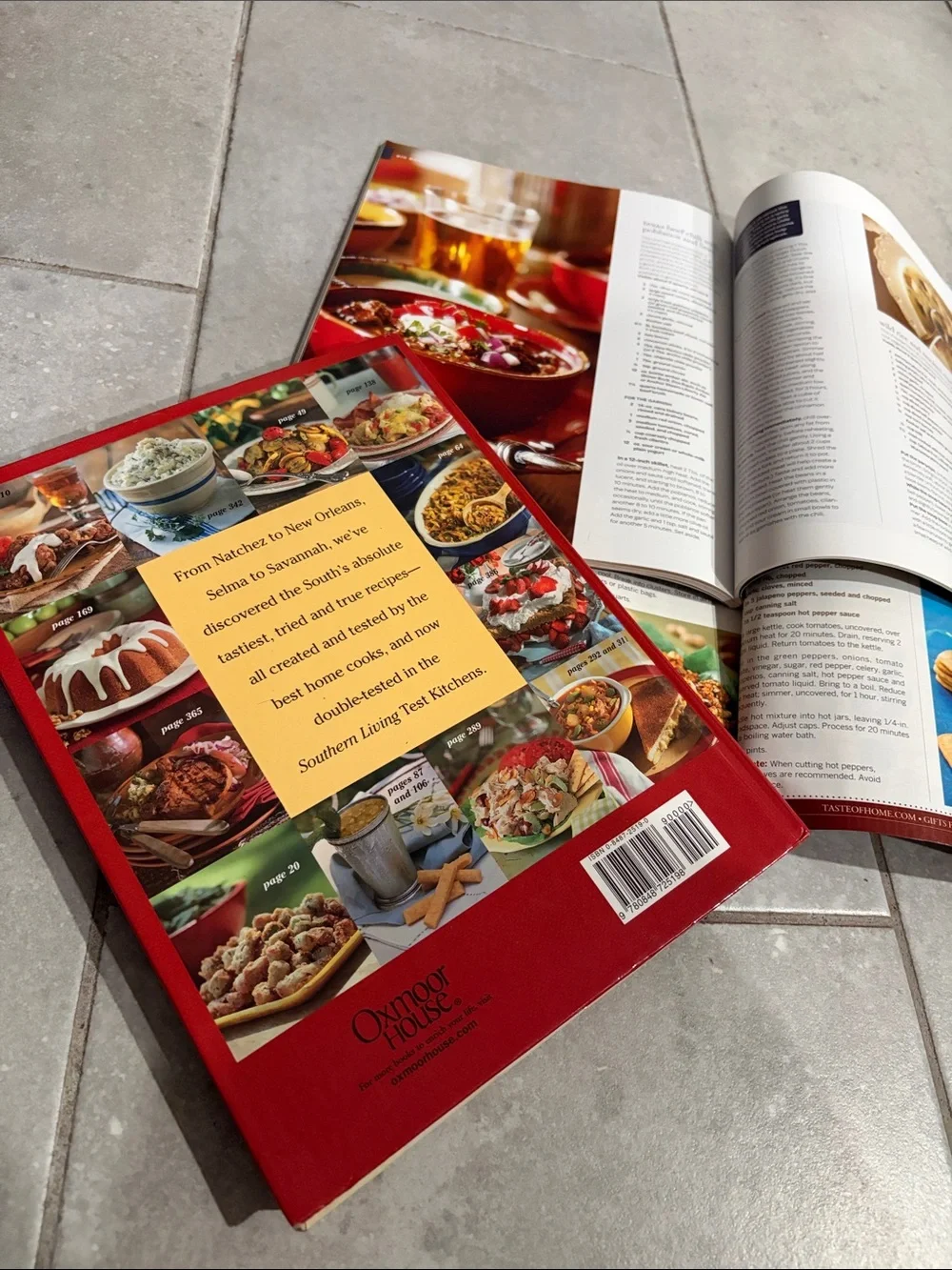 Southern Living Homestyle Cooking Cookbook oxmoor house & 2 holiday magazines